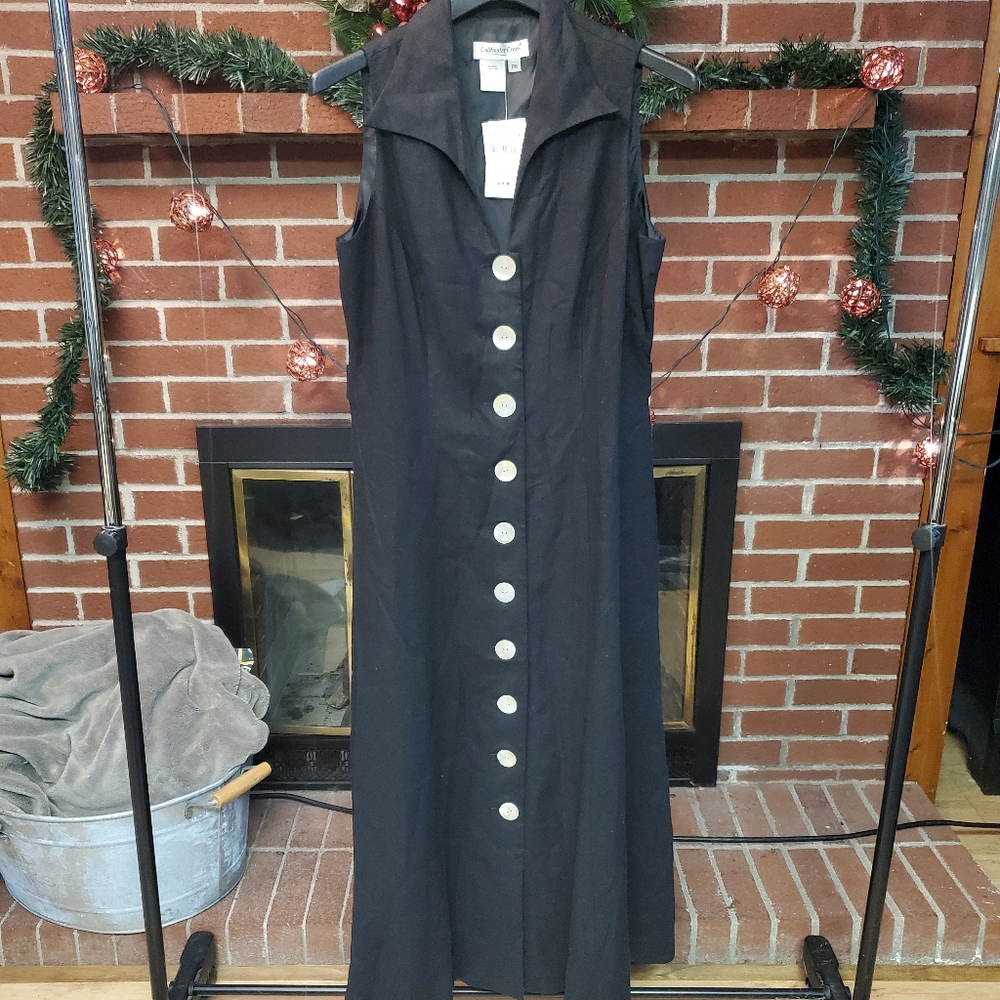 NWT Women's Coldwater Creek Sleeveless Dress P8